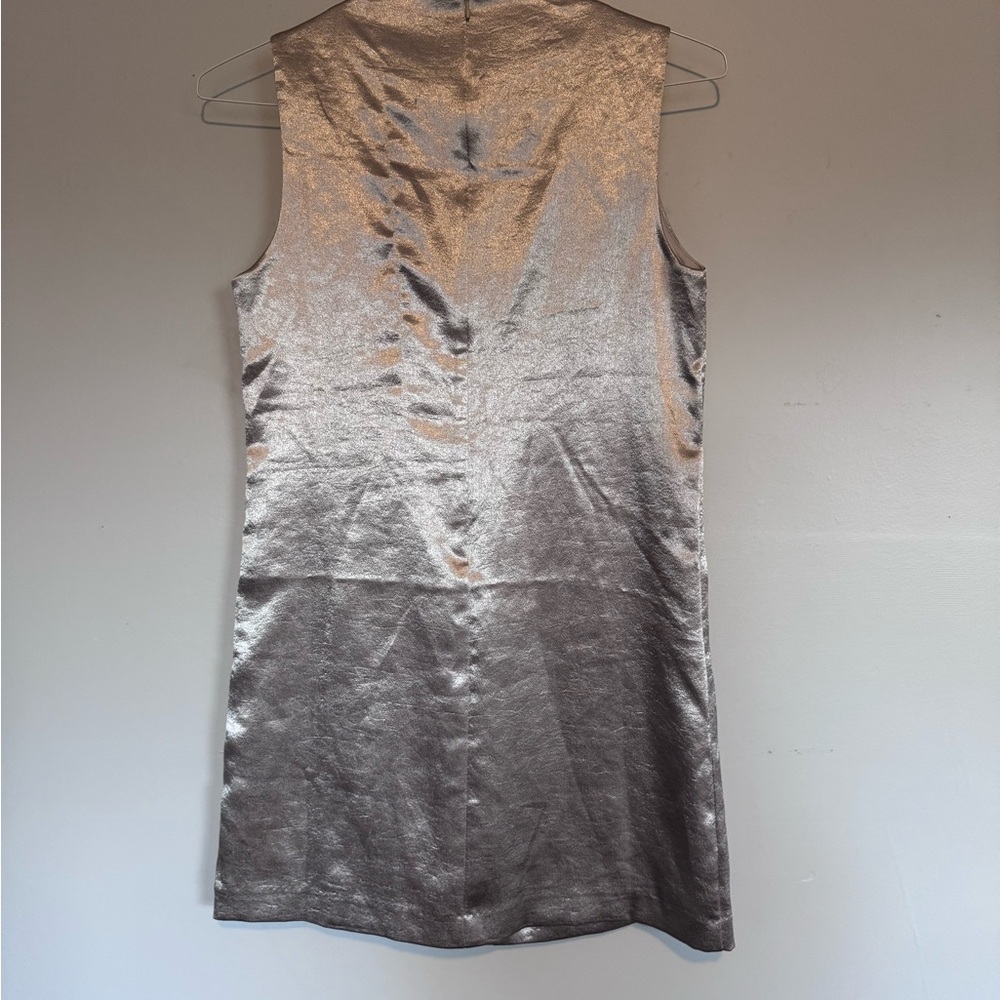 Forever 21 Shimmering Champagne Retro Dress - Picture 3 of 3